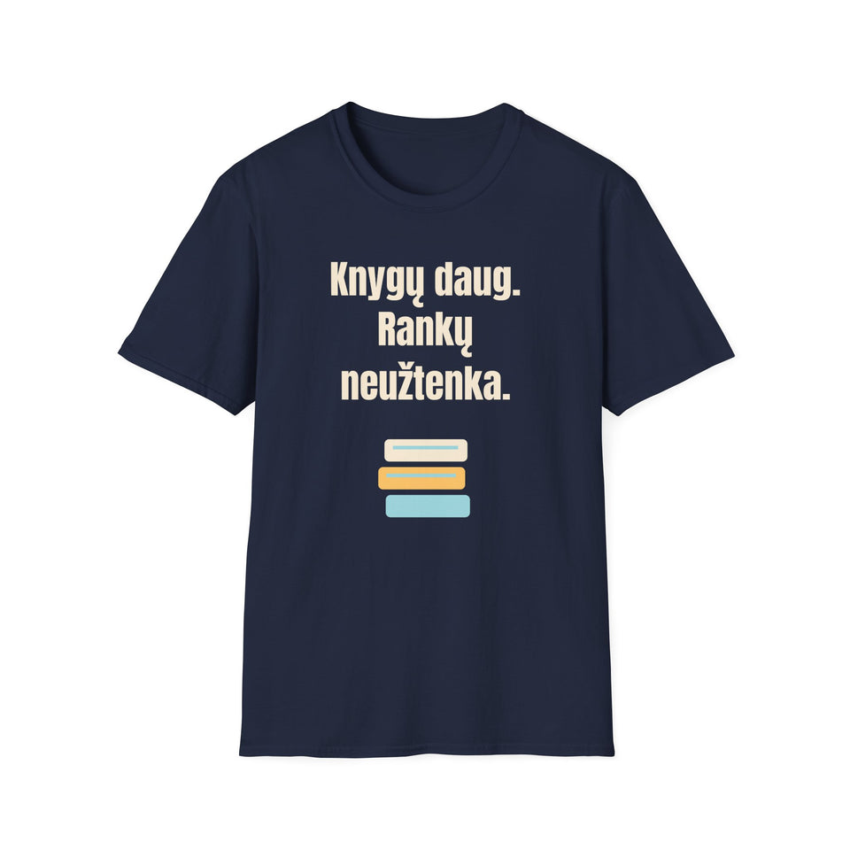 Knygų daug. Rankų neužtenka.