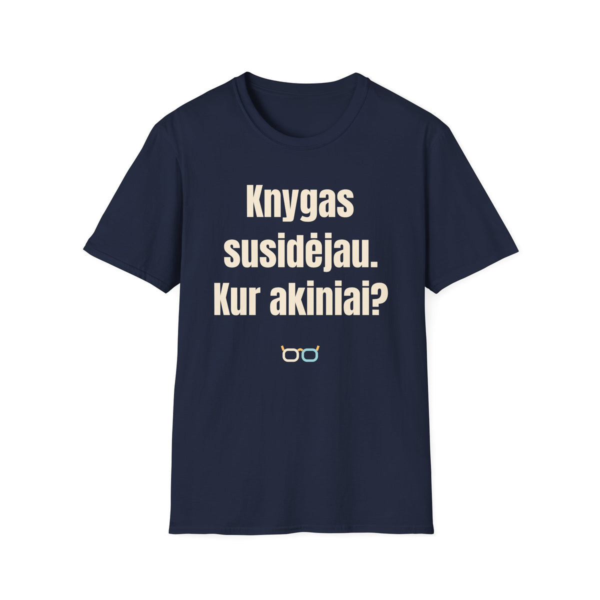 Knygas susidėjau. Kur akiniai?
