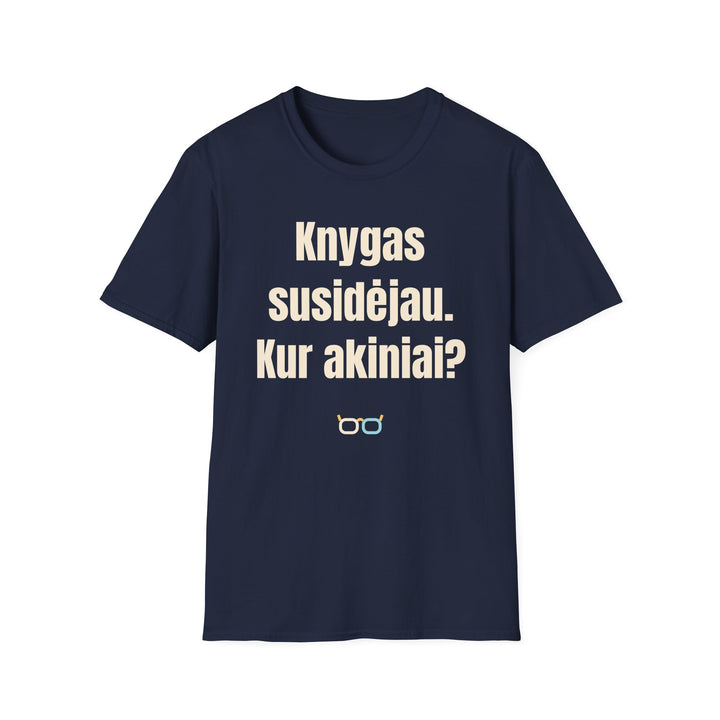 Knygas susidėjau. Kur akiniai?