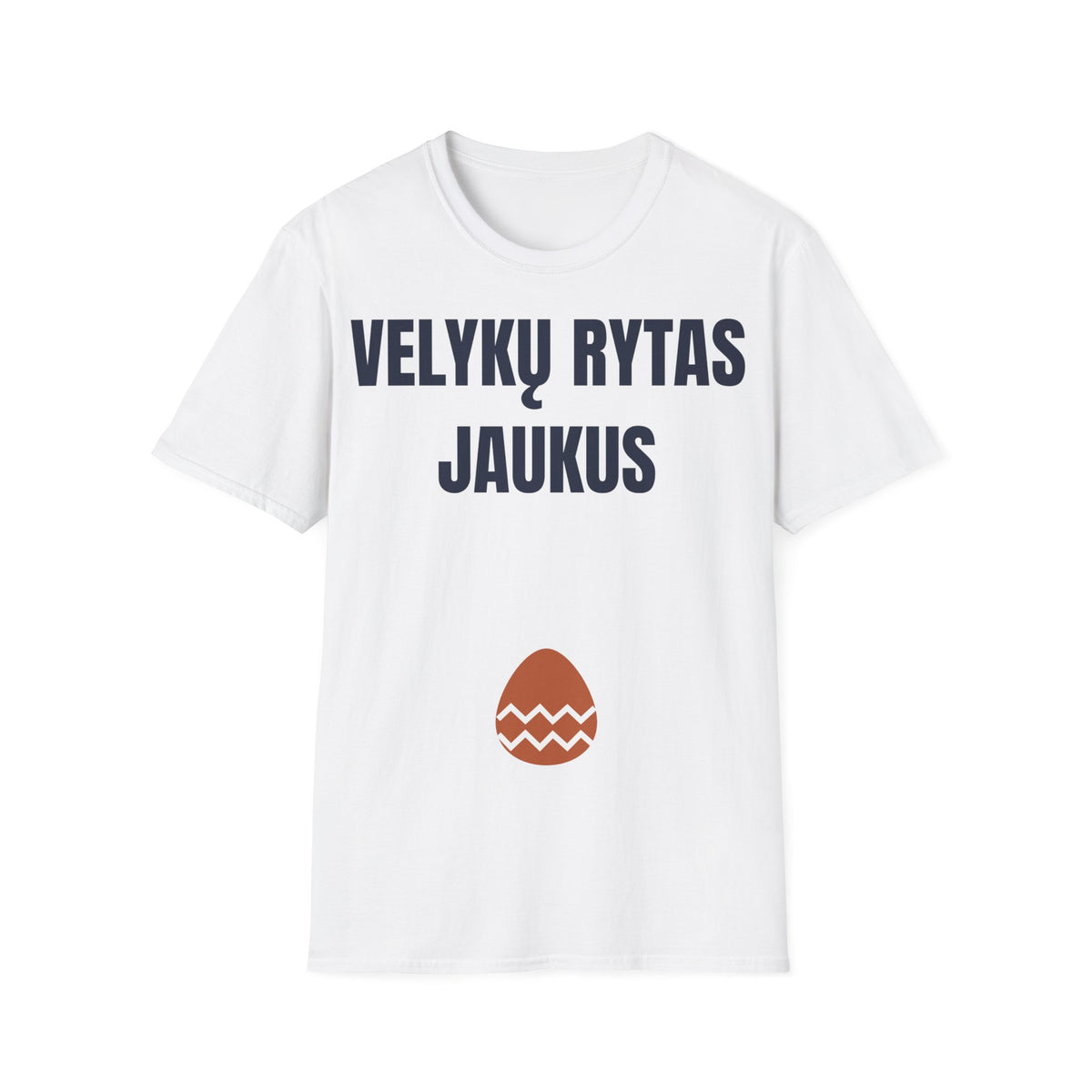Velykų rytas jaukus — Marškinėliai, spaudos vaizdas