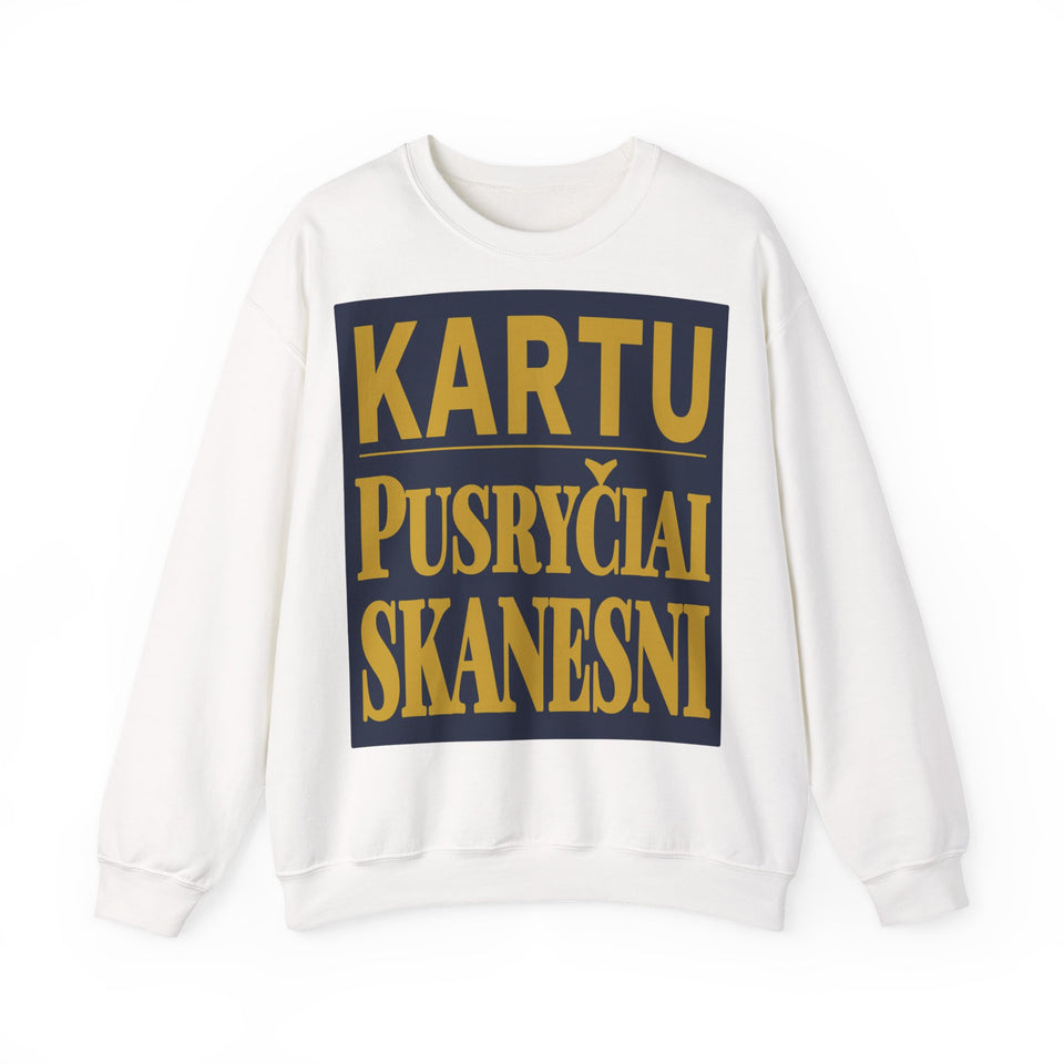 Kartu pusryčiai skanesni.