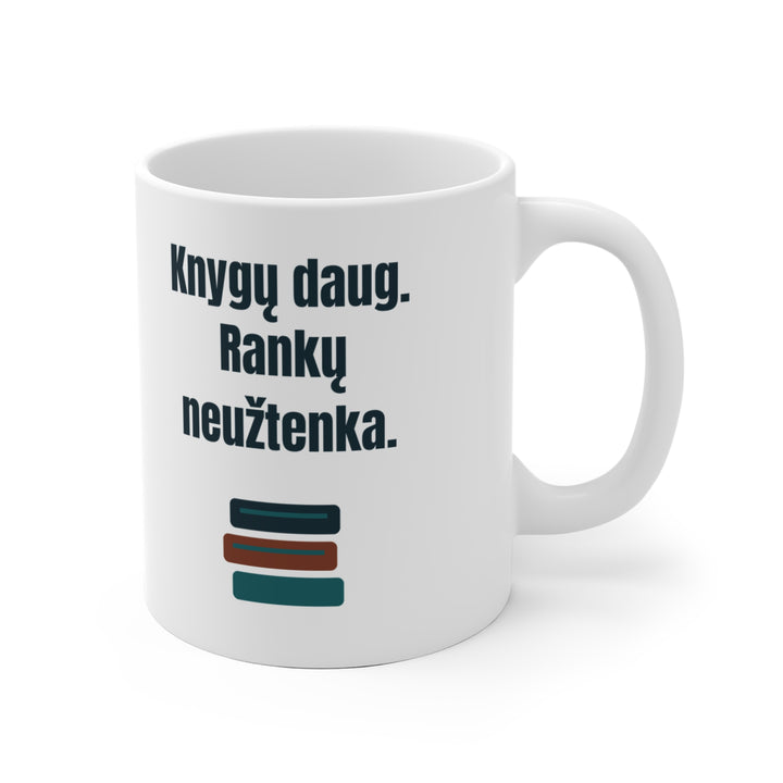 Knygų daug. Rankų neužtenka.