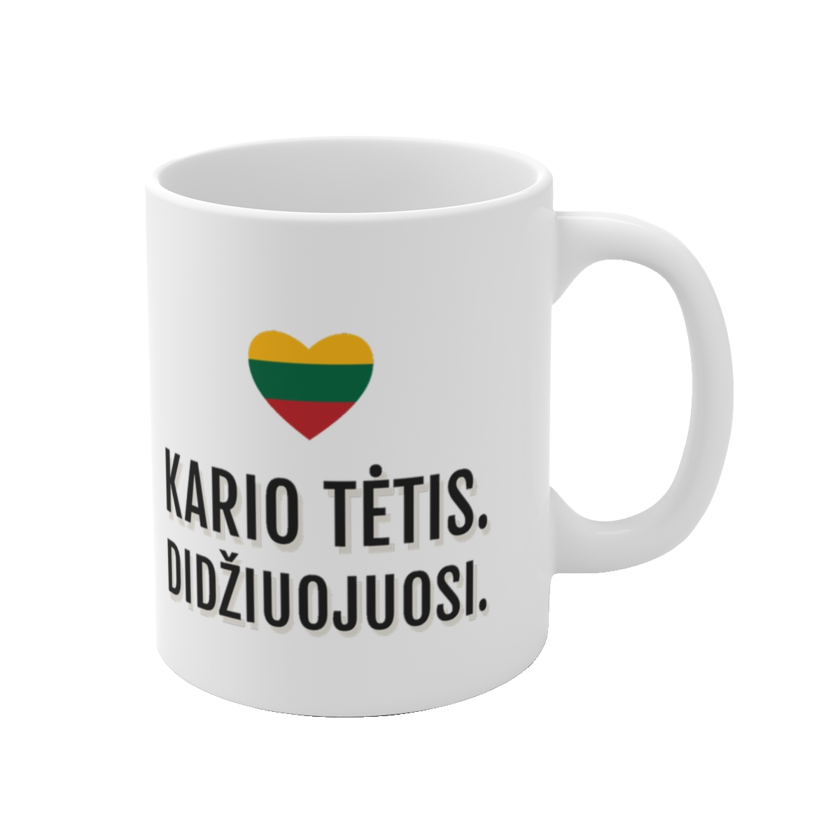 Puodelis „Kario tėtis. Didžiuojuosi.“ – vaizdas 1