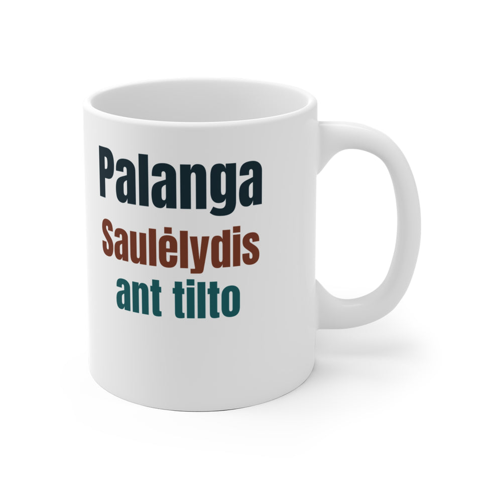 Saulėlydis ant tilto