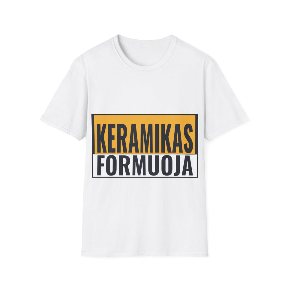 Keramikas formuoja.
