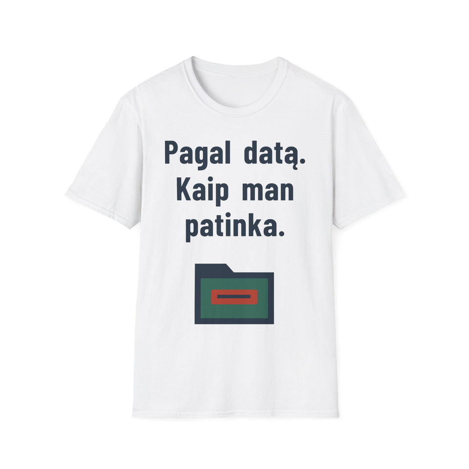 Pagal datą. Kaip man patinka.