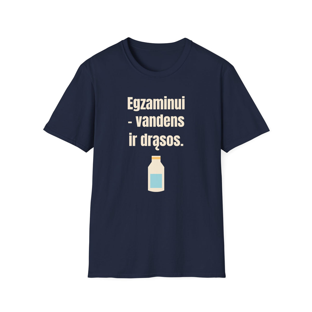 Egzaminui – vandens ir drąsos.