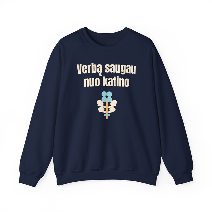 Verbą saugau nuo katino