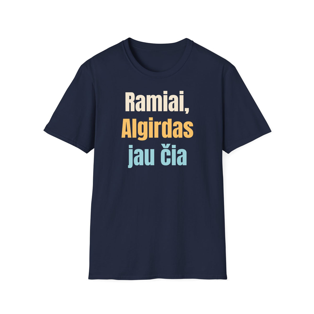 Ramiai, Algirdas jau čia
