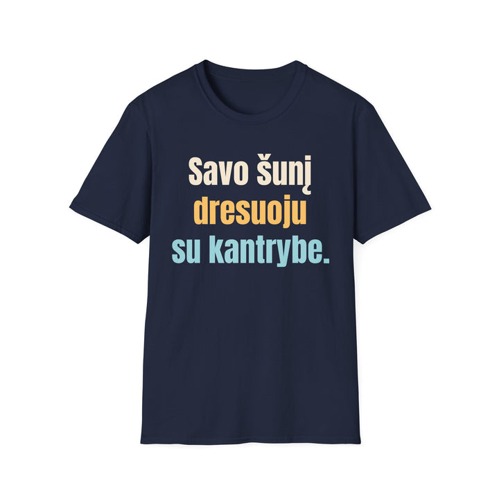 Šunį dresuoju. Kantrybę – irgi.