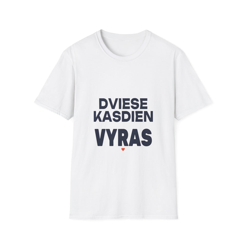 Dviese kasdien. Vyras.
