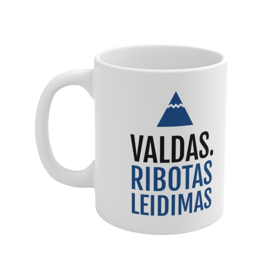 Puodelis „Valdas. Ribotas leidimas“ – vaizdas 2