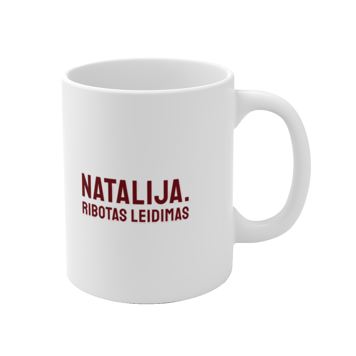 Puodelis „Natalija. Ribotas leidimas“ – vaizdas 1