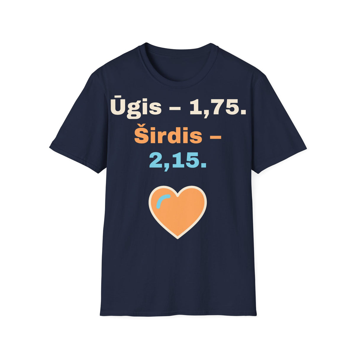 Ūgis – 1,75. Širdis – 2,15.