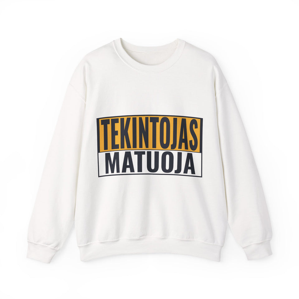 Tekintojas matuoja.