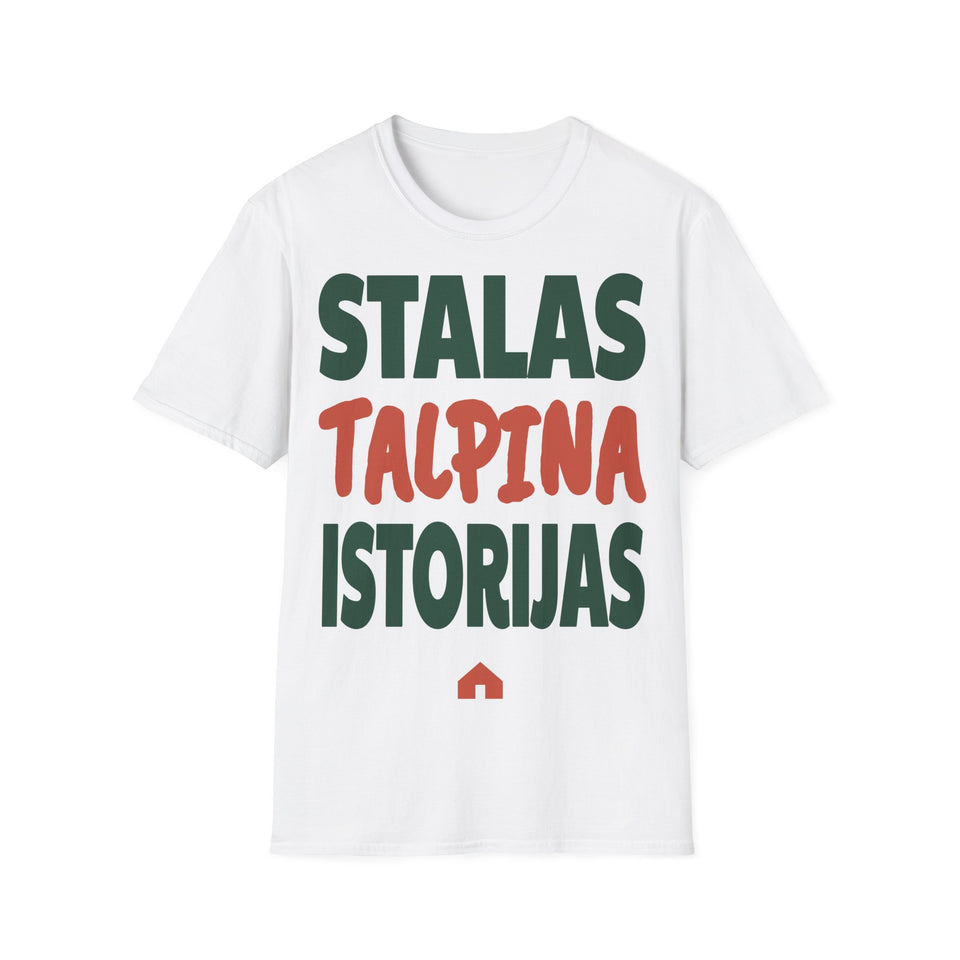 Stalas talpina istorijas.