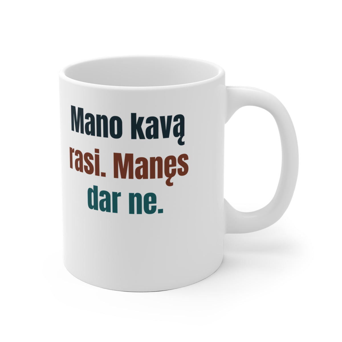 Mano kava jau pabudo. Aš – dar ne.