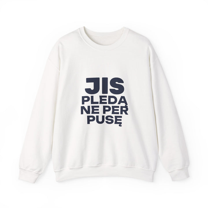 Pledą dalinamės. Nelygiai.