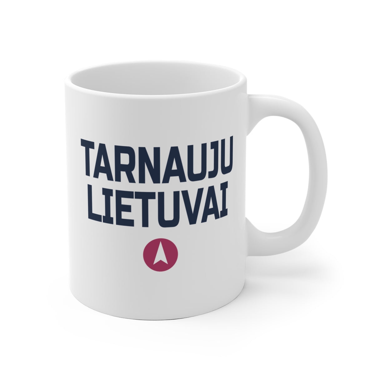 Tarnauju Lietuvai — Puodelis, spaudos pusė