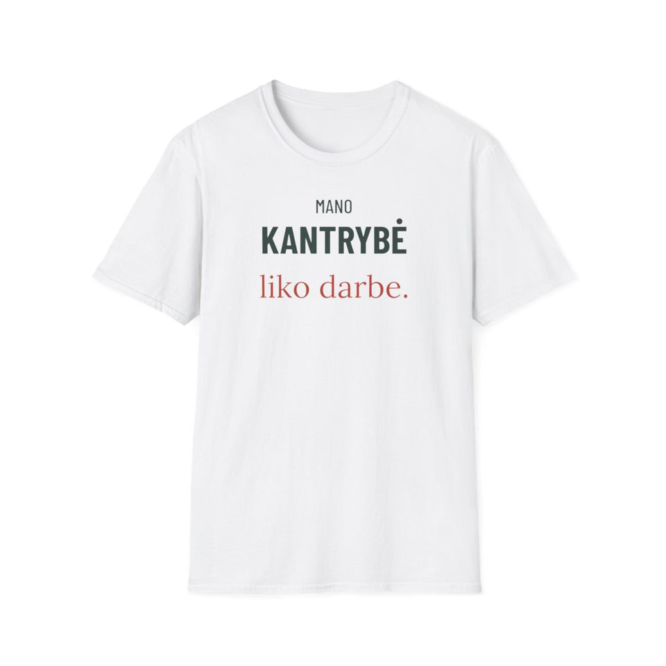 Mano kantrybė liko darbe – Balta