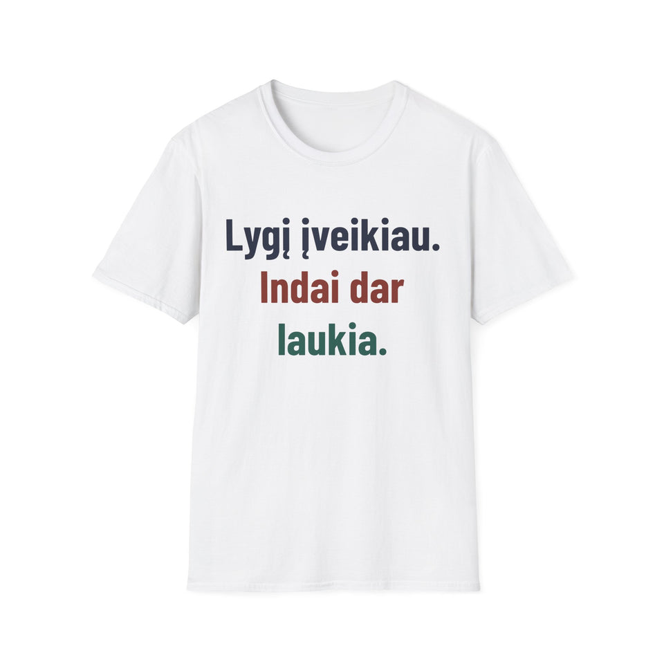 Lygį įveikiau. Indai dar laukia.