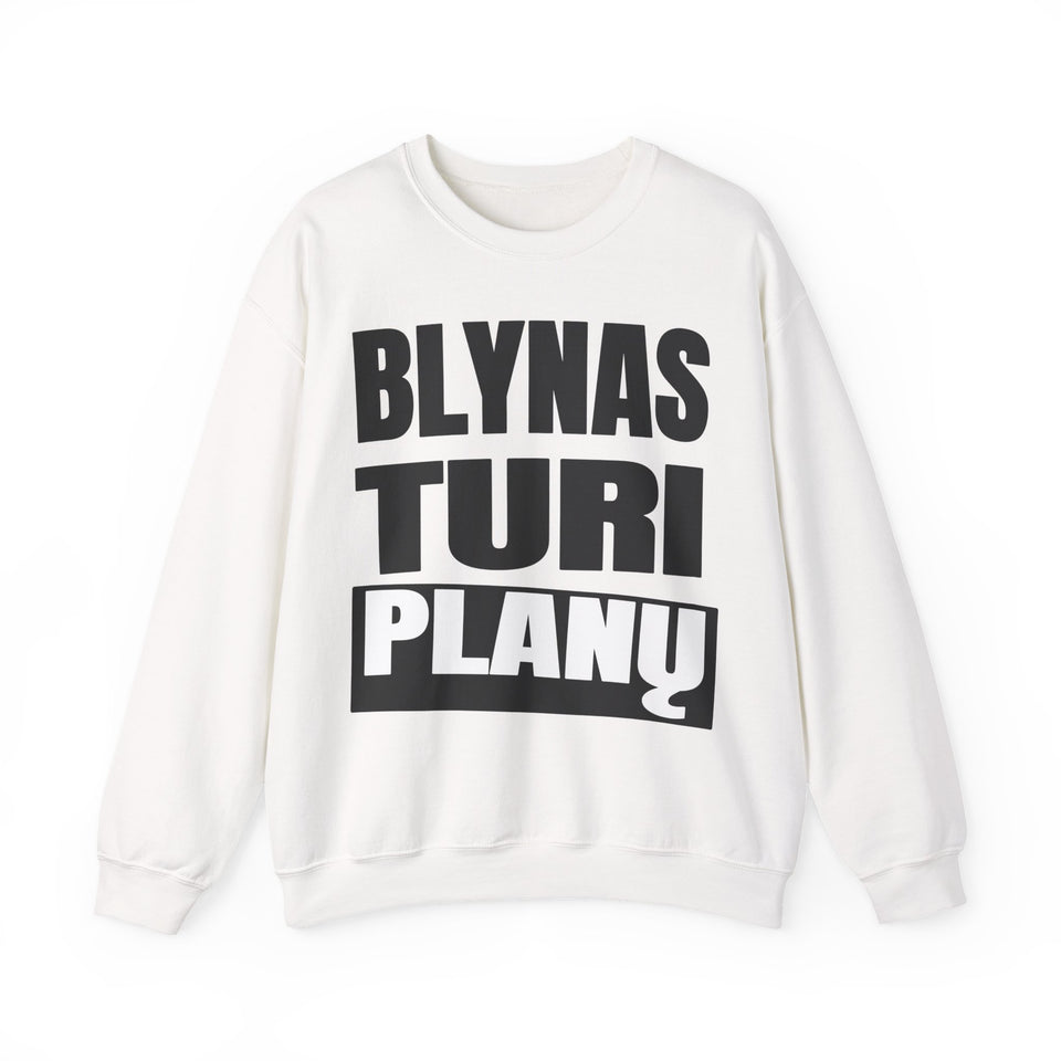 Blynas turi planų.