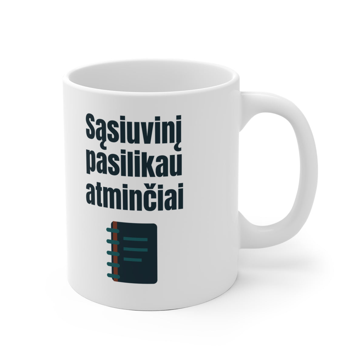 Sąsiuvinį pasilikau atminčiai