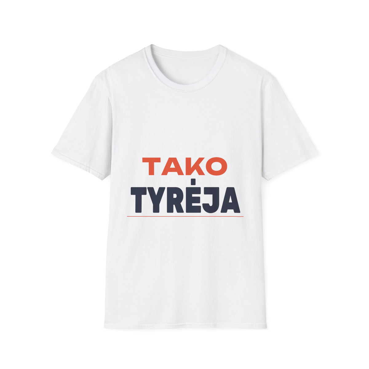 Tako tyrėja.