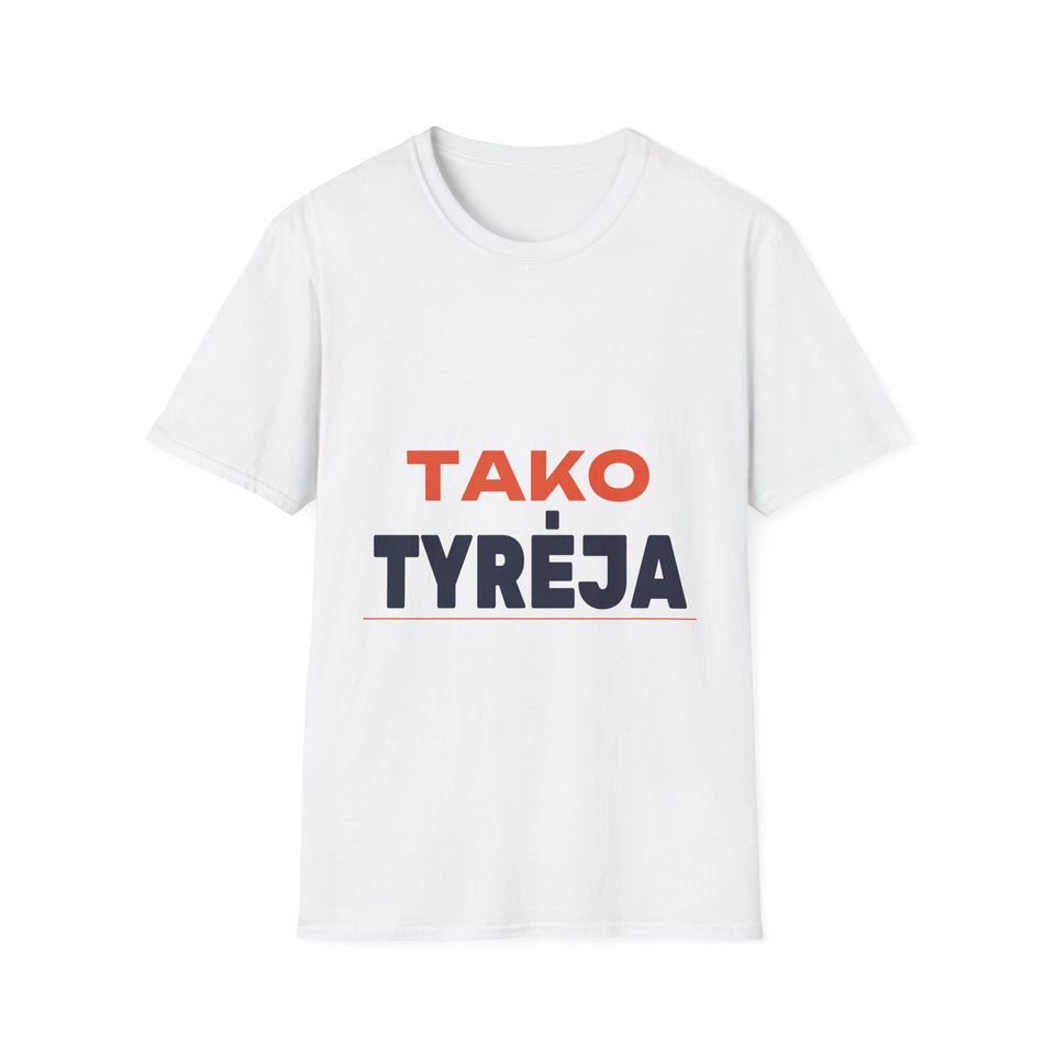 Tako tyrėja.