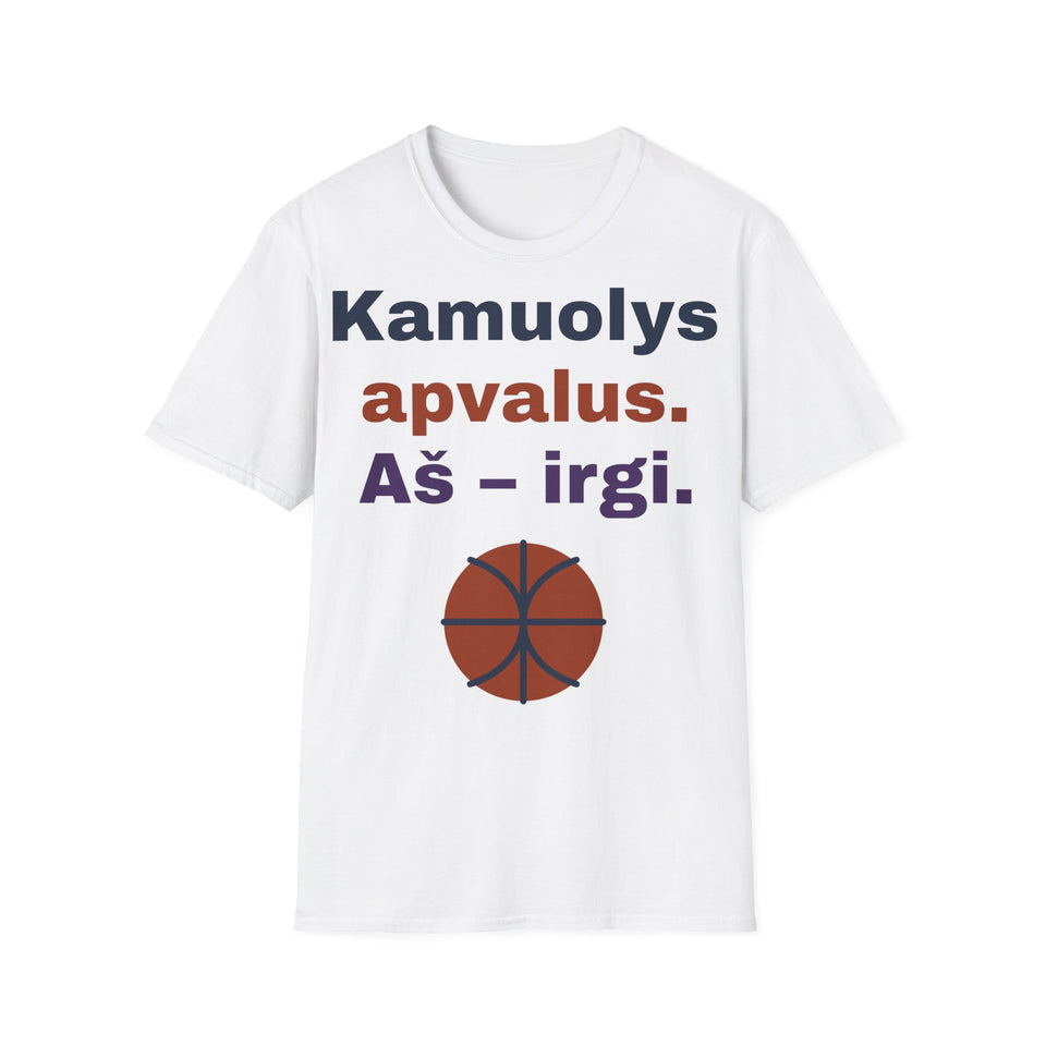 Kamuolys apvalus. Aš – irgi.