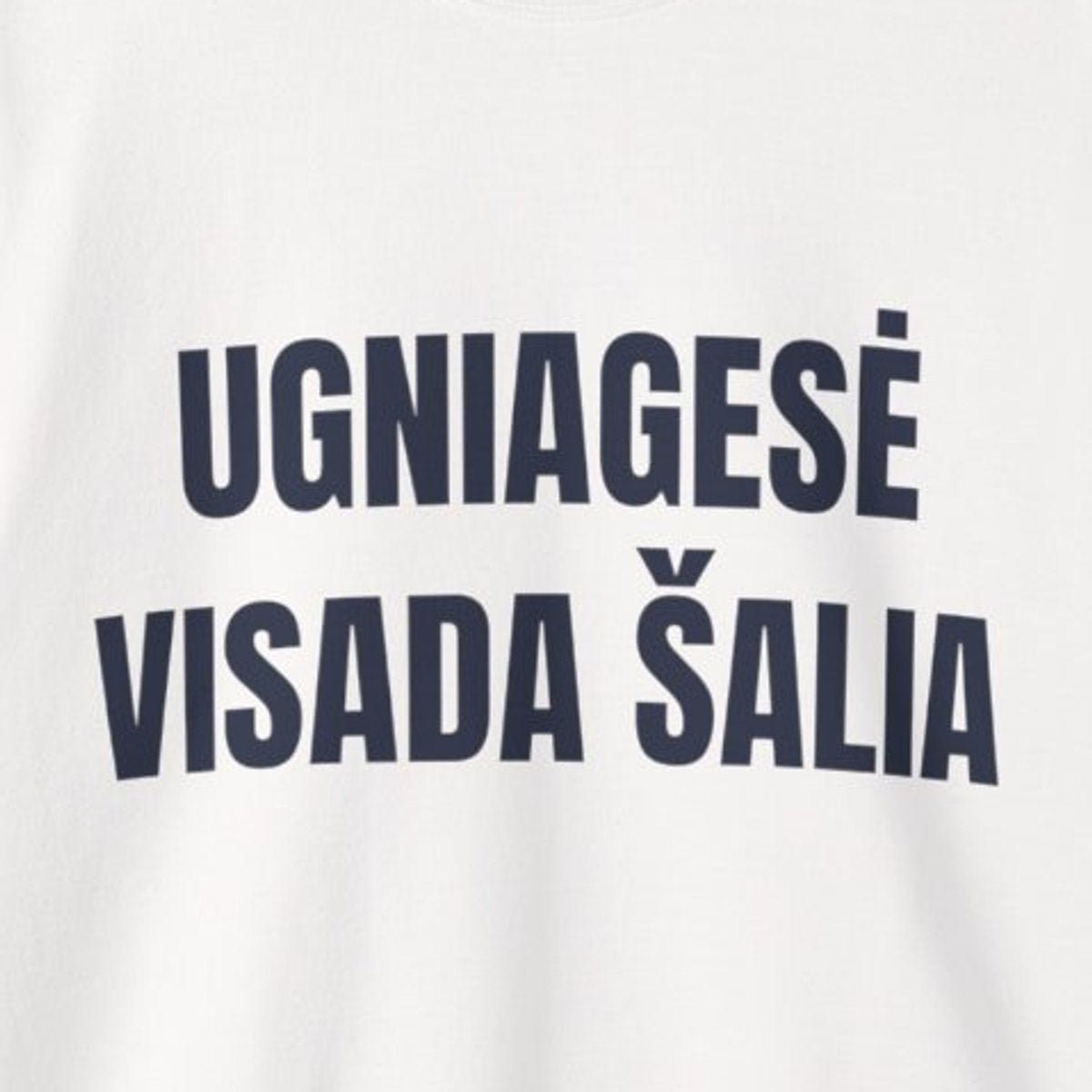 Ugniagesė visada šalia · Džemperis · spauda priekyje