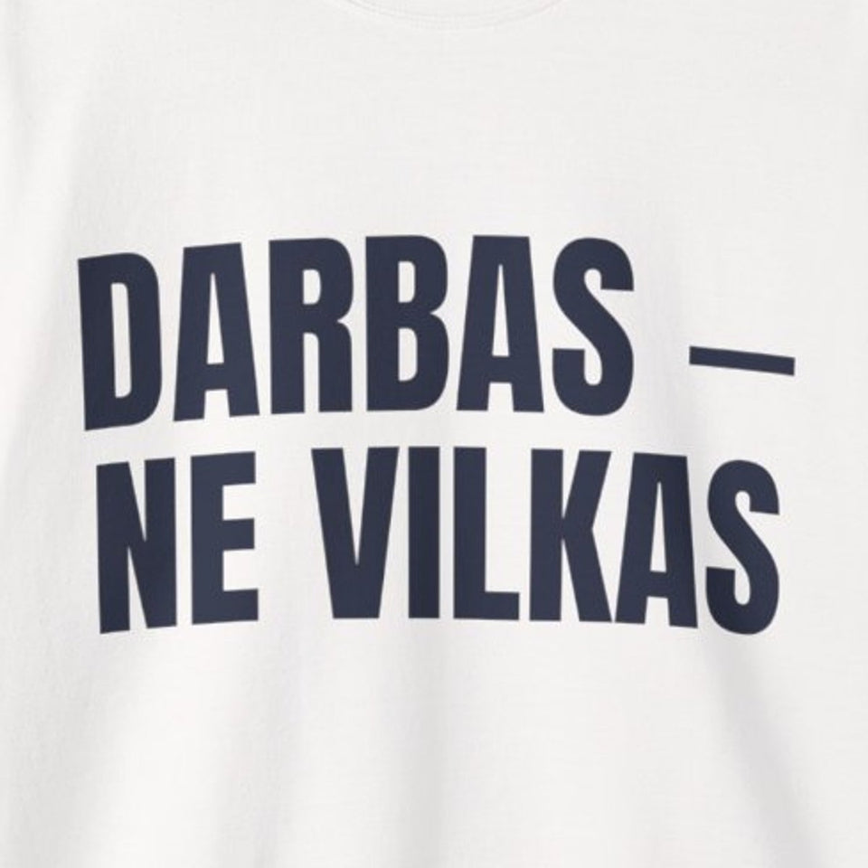 Darbo diena su šypsena — Džemperis, spaudos vaizdas