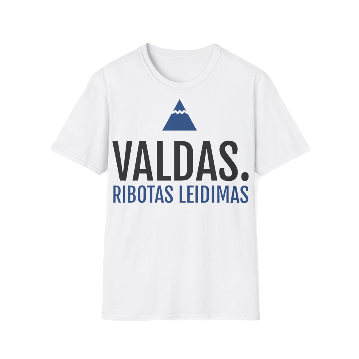 Marškinėliai „Valdas. Ribotas leidimas“ – balta