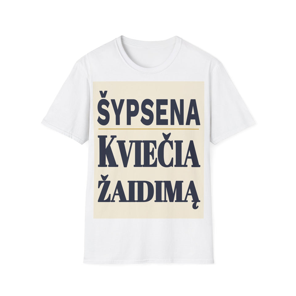 Šypsena kviečia žaidimą.