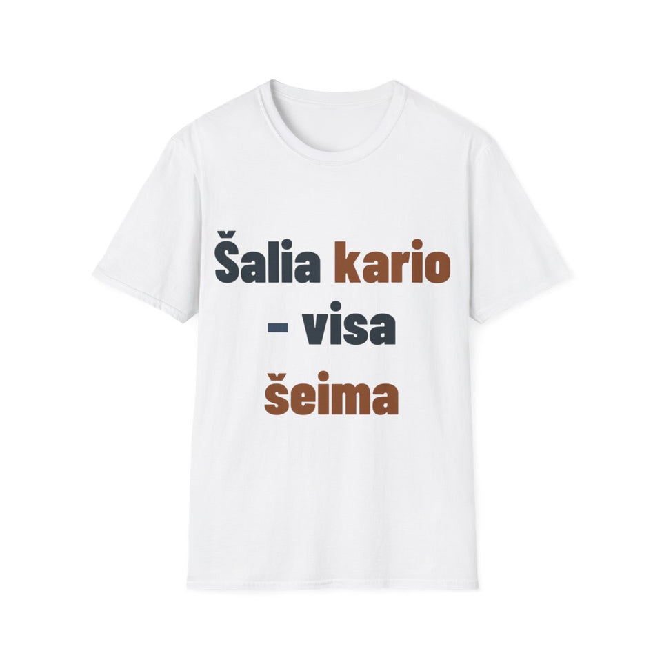 Šalia kario – visa šeima