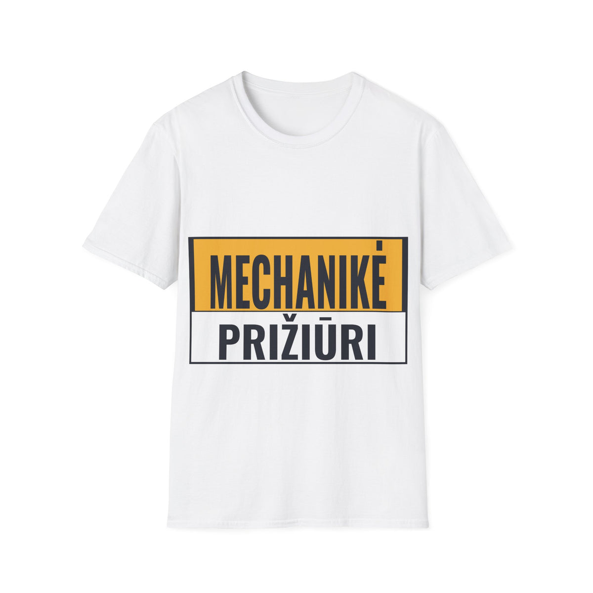 Mechanikė prižiūri.