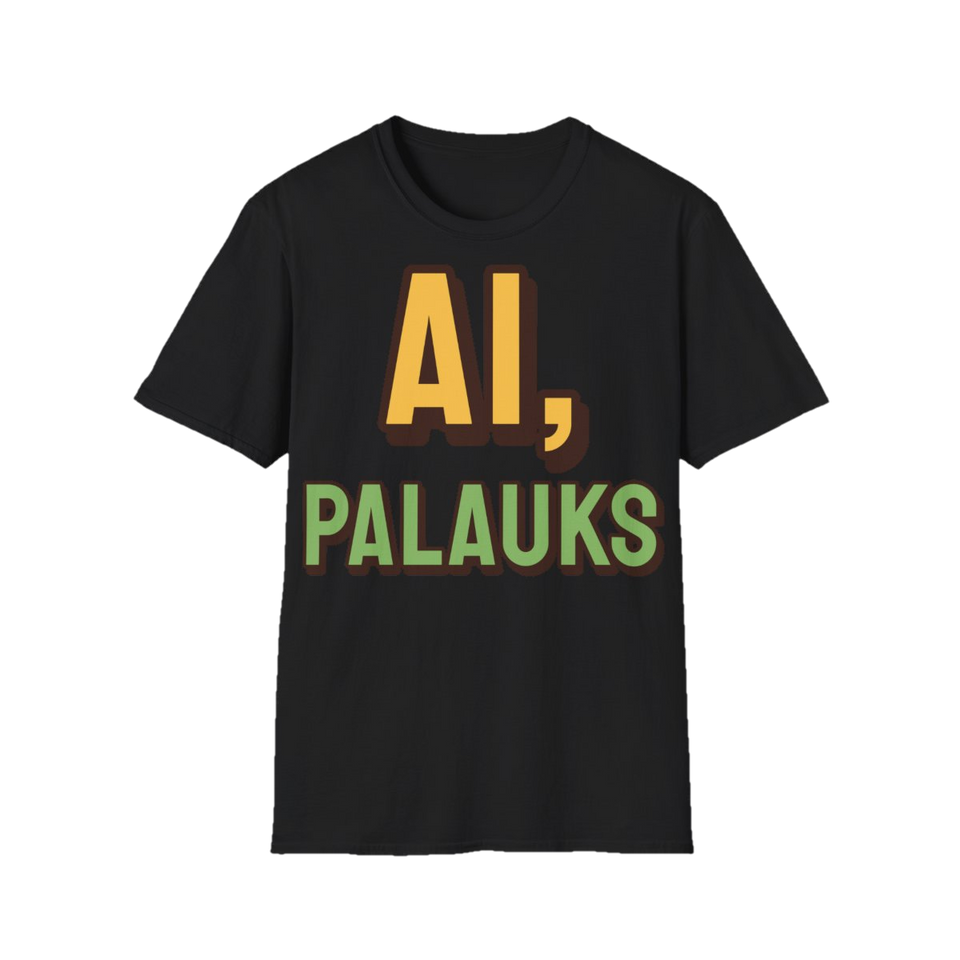 Marškinėliai „Ai, palauks“ – juoda