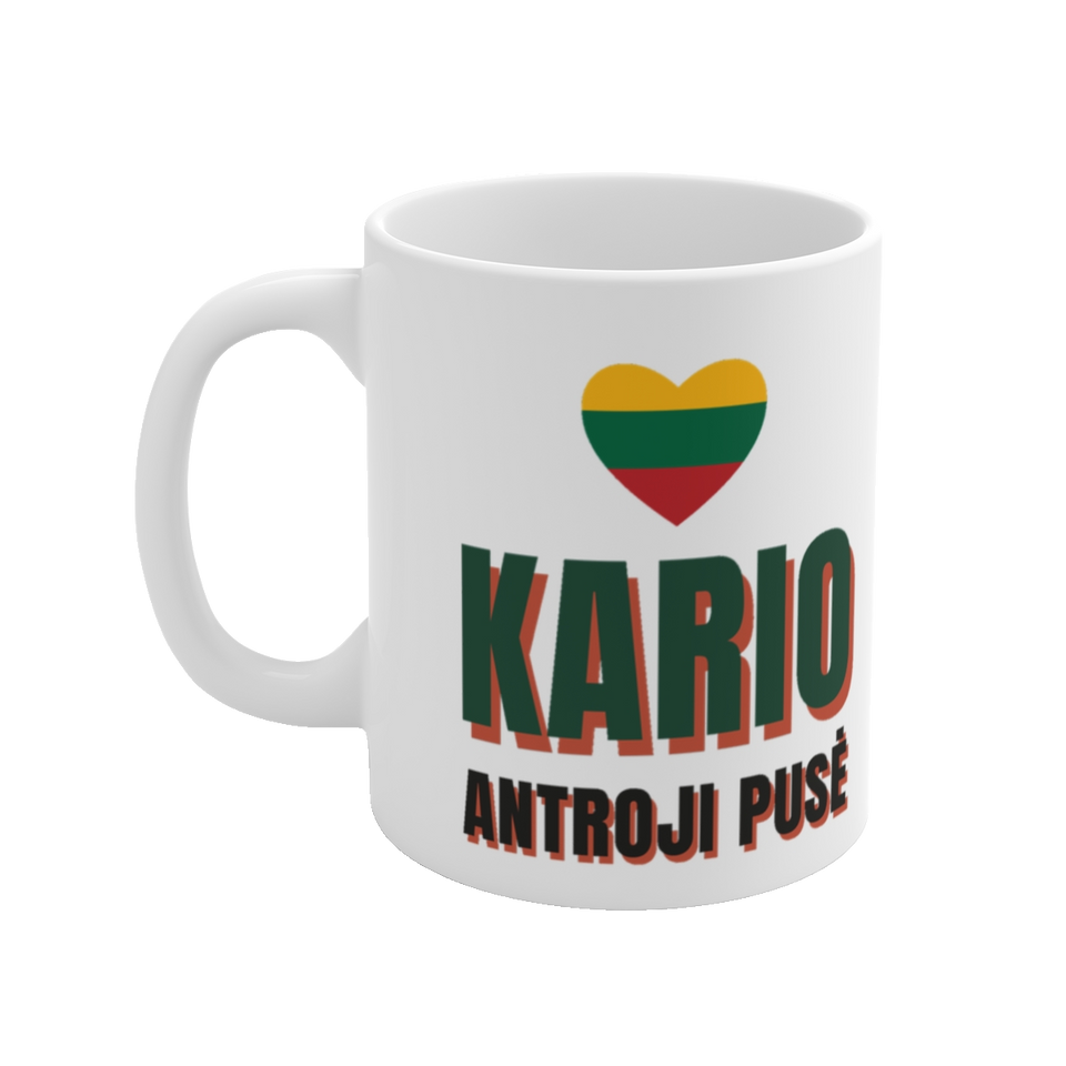 Puodelis „Kario antroji pusė“ – vaizdas 2