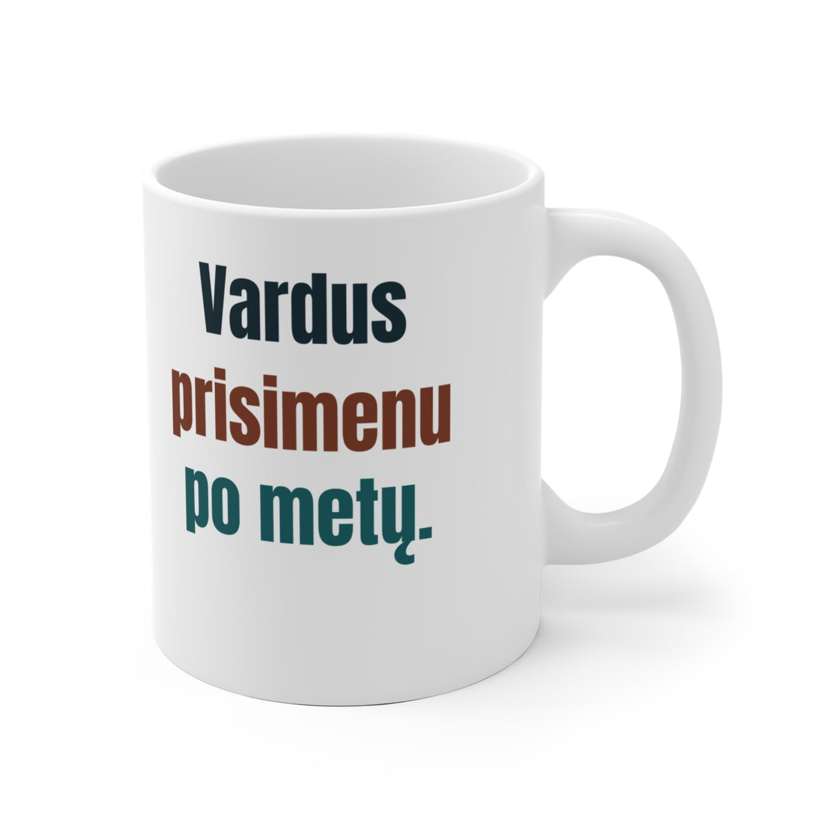 Vardus prisimenu po metų.