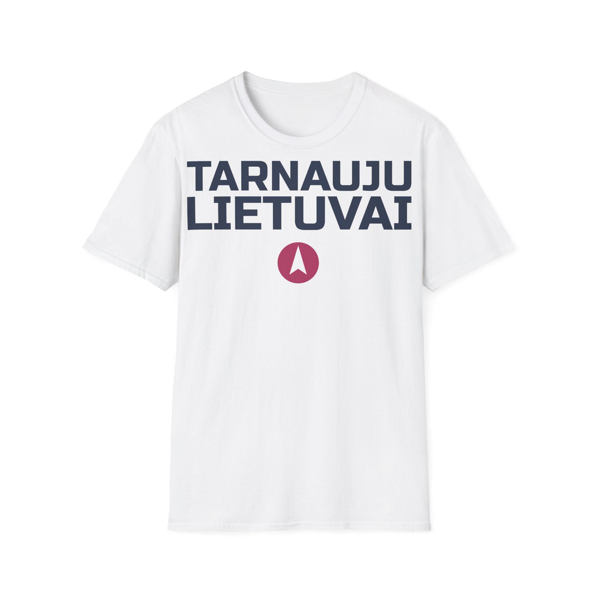 Tarnauju Lietuvai — Marškinėliai, spaudos pusė