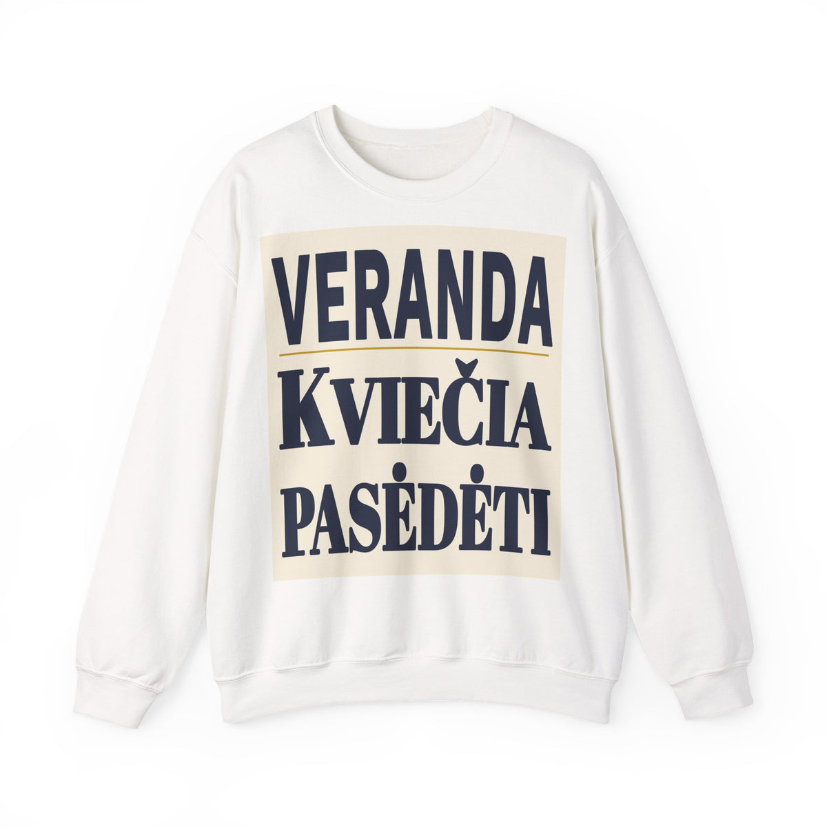 Veranda kviečia pasėdėti.