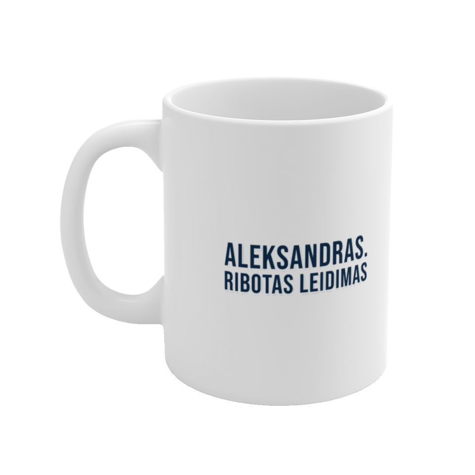 Puodelis „Aleksandras. Ribotas leidimas“ – vaizdas 2