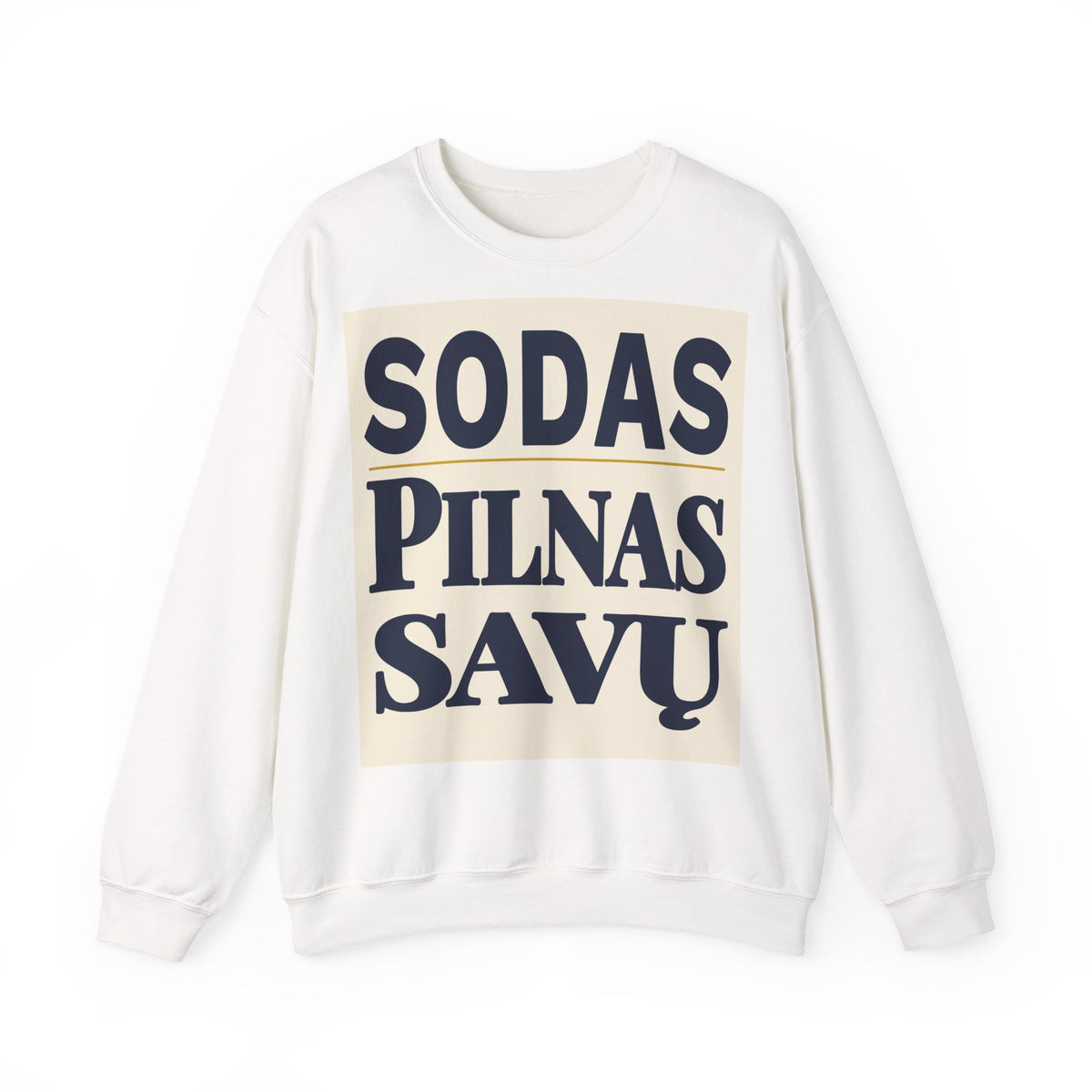 Sodas pilnas savų.