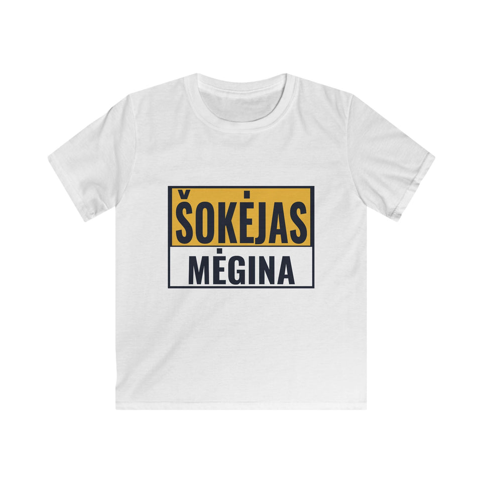 Šokėjas mėgina.