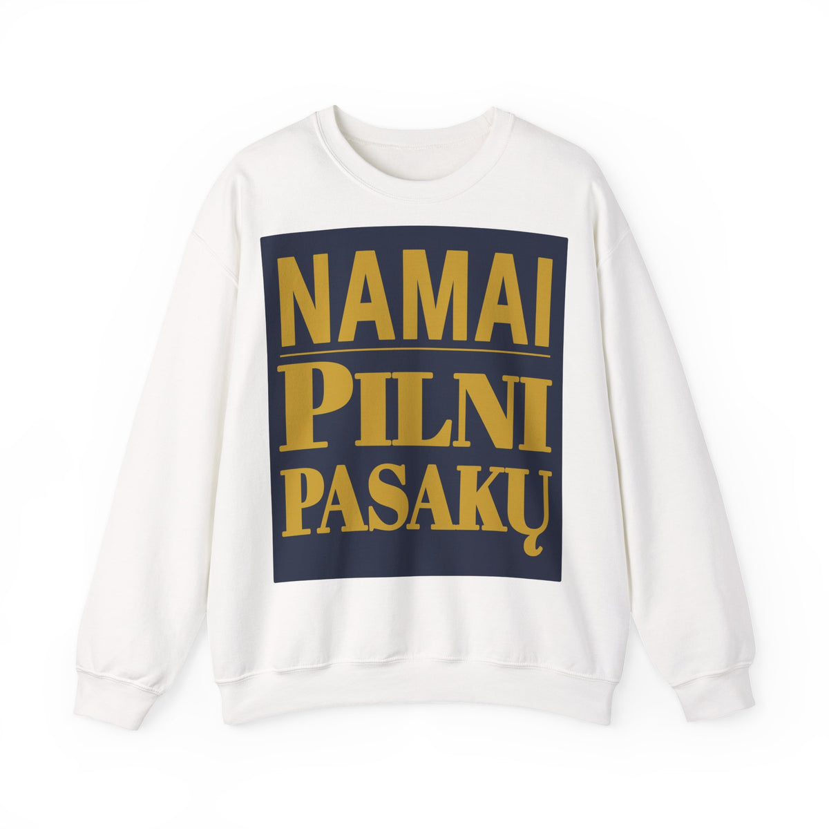 Namai pilni pasakų.