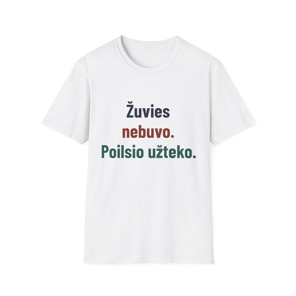 Žuvies nebuvo. Poilsio užteko.
