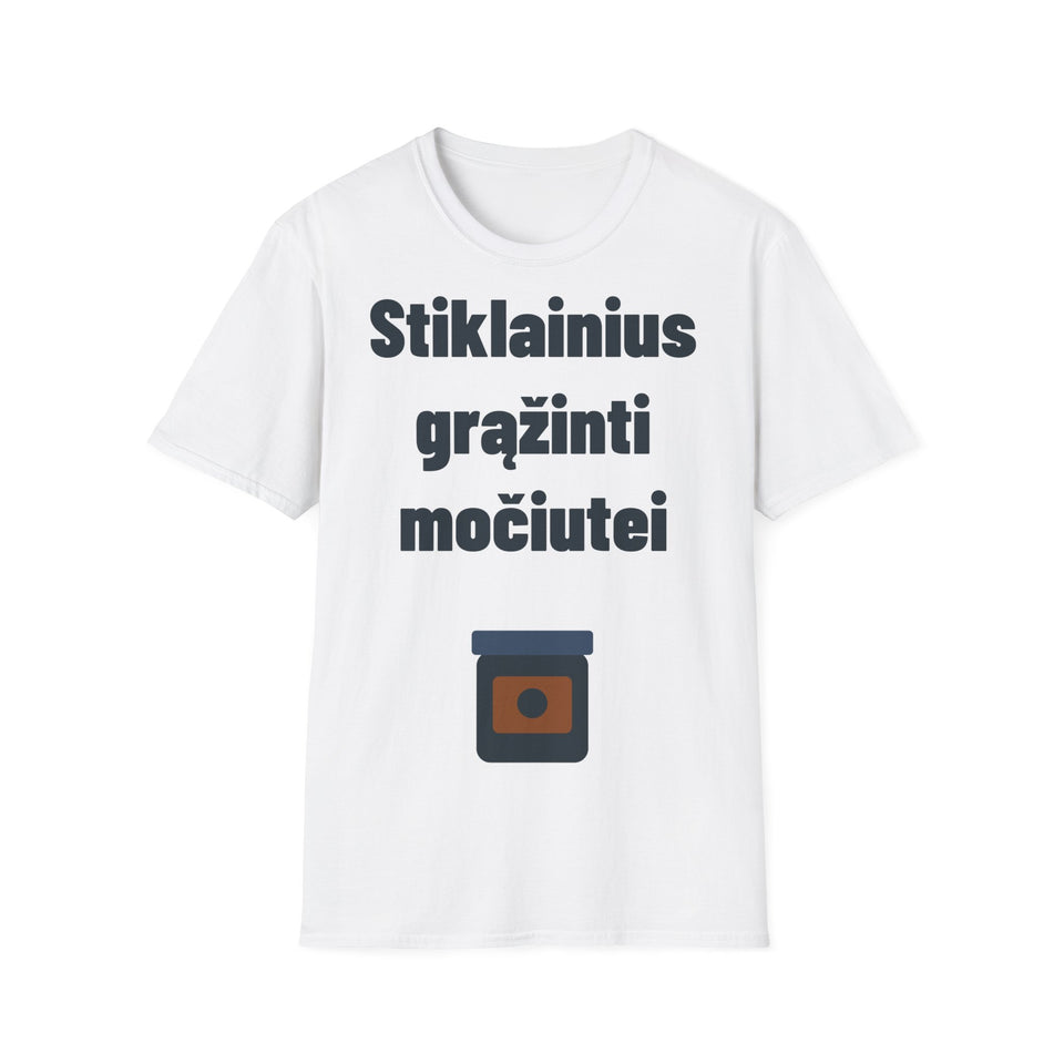 Stiklainius grąžinti močiutei