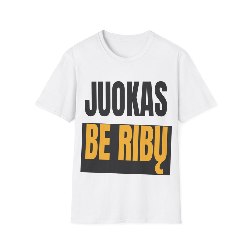 Juokas be ribų.