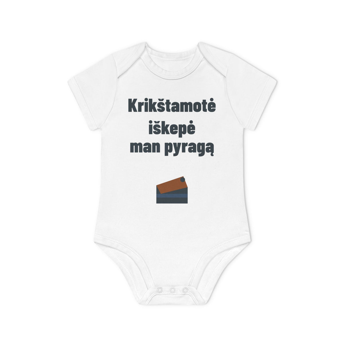 Krikštamotė iškepė man pyragą