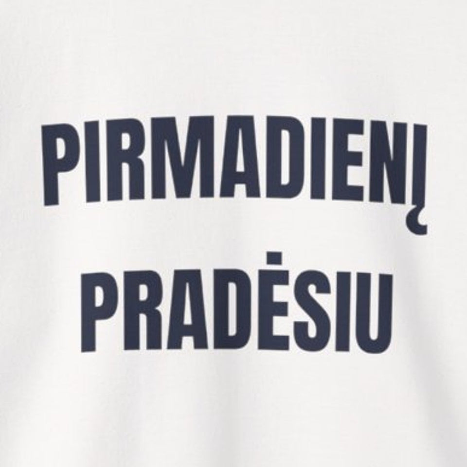 Darbą kuriame kartu — Džemperis, spaudos vaizdas
